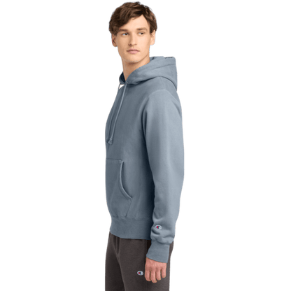 Champion ® Reverse Weave ® Garment - Dyed Hooded Sweatshirt - Hoodies - SwagWear