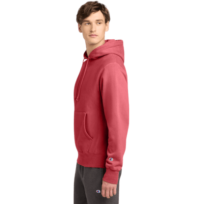 Champion ® Reverse Weave ® Garment - Dyed Hooded Sweatshirt - Hoodies - SwagWear