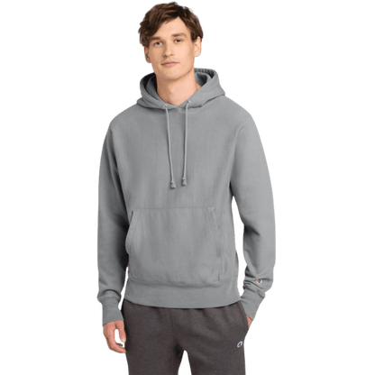 Champion ® Reverse Weave ® Garment-Dyed Hooded Sweatshirt - Hoodies - SwagWear