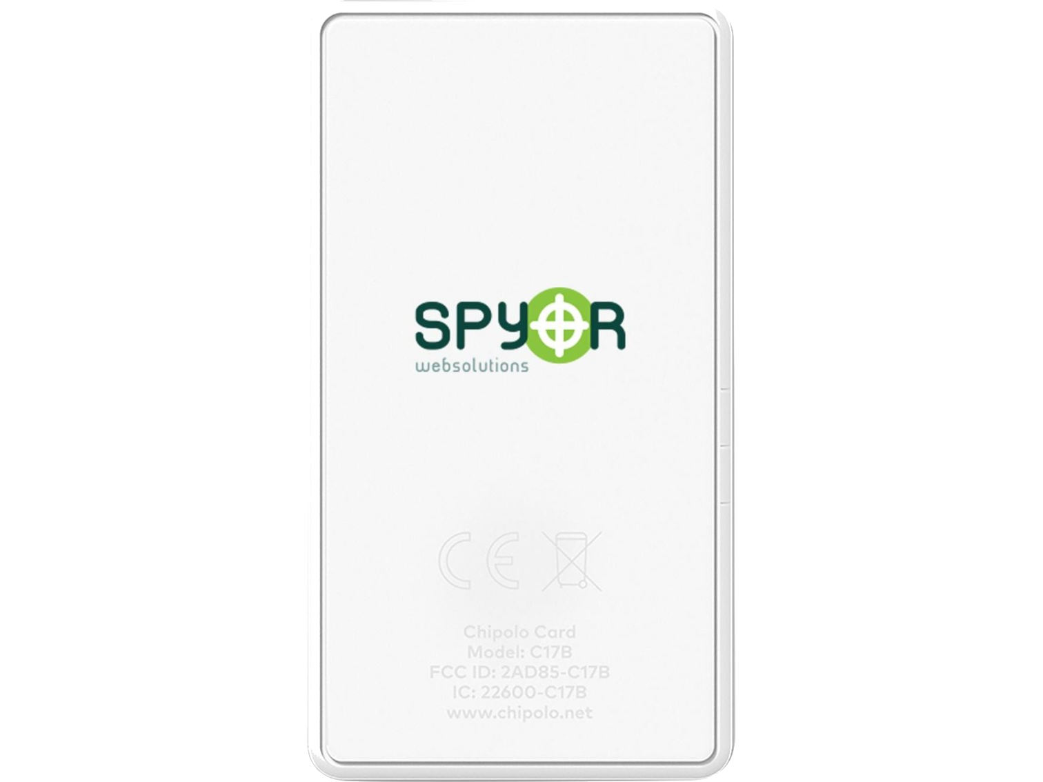 Chipolo CARD - White - Digital Tracker