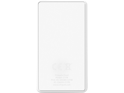 Chipolo CARD - White - Digital Tracker