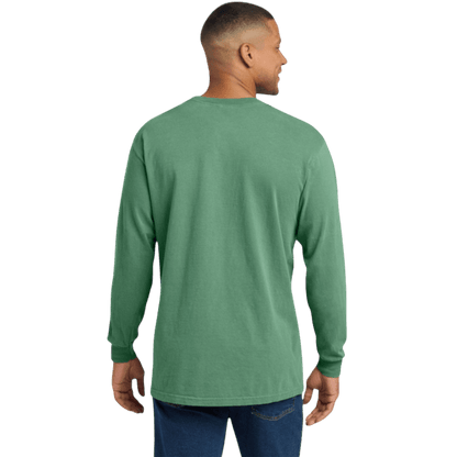 Comfort Colors ® Heavyweight Ring Spun Long Sleeve Pocket Tee - Long-Sleeved T-Shirts - SwagWear