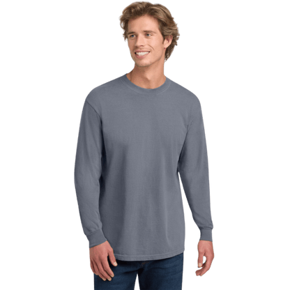 Comfort Colors ® Heavyweight Ring Spun Long Sleeve Tee - Long - Sleeved T-Shirts - SwagWear