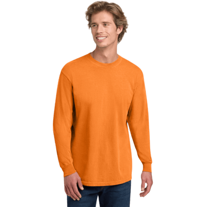 Comfort Colors ® Heavyweight Ring Spun Long Sleeve Tee - Long - Sleeved T-Shirts - SwagWear