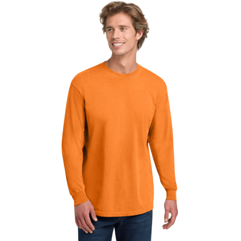 Comfort Colors ® Heavyweight Ring Spun Long Sleeve Tee - Long - Sleeved T-Shirts - SwagWear