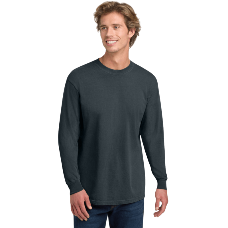 Comfort Colors ® Heavyweight Ring Spun Long Sleeve Tee - Long - Sleeved T-Shirts - SwagWear