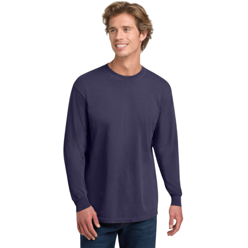 Comfort Colors ® Heavyweight Ring Spun Long Sleeve Tee - Long - Sleeved T-Shirts - SwagWear