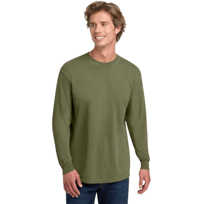 Comfort Colors ® Heavyweight Ring Spun Long Sleeve Tee - Long - Sleeved T-Shirts - SwagWear