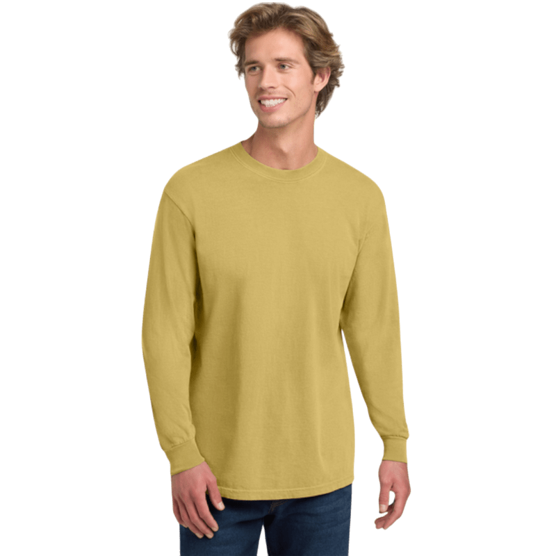 Comfort Colors ® Heavyweight Ring Spun Long Sleeve Tee - Long - Sleeved T-Shirts - SwagWear