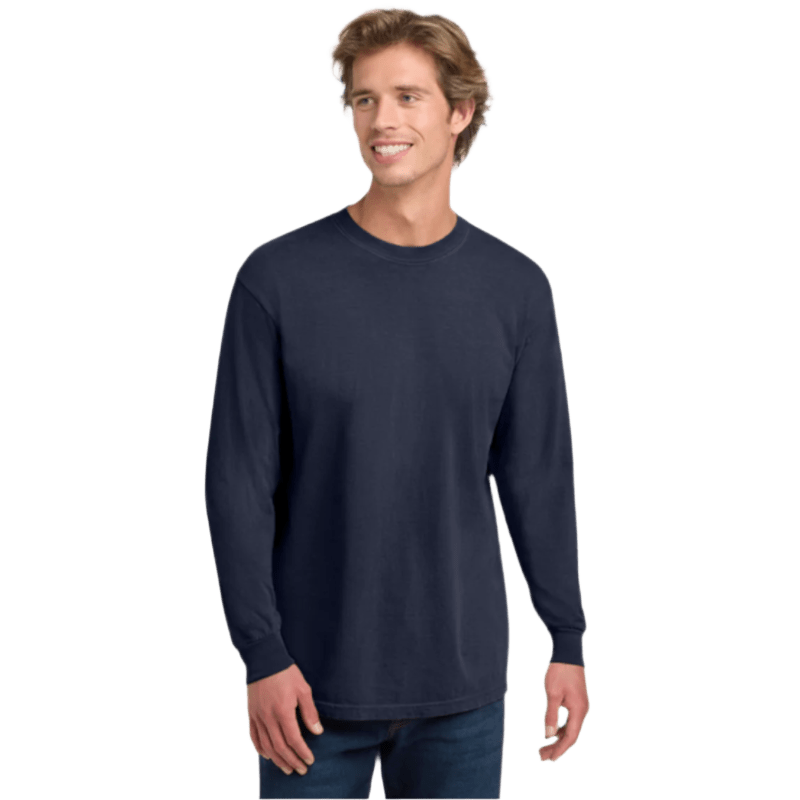 Comfort Colors ® Heavyweight Ring Spun Long Sleeve Tee - Long - Sleeved T-Shirts - SwagWear