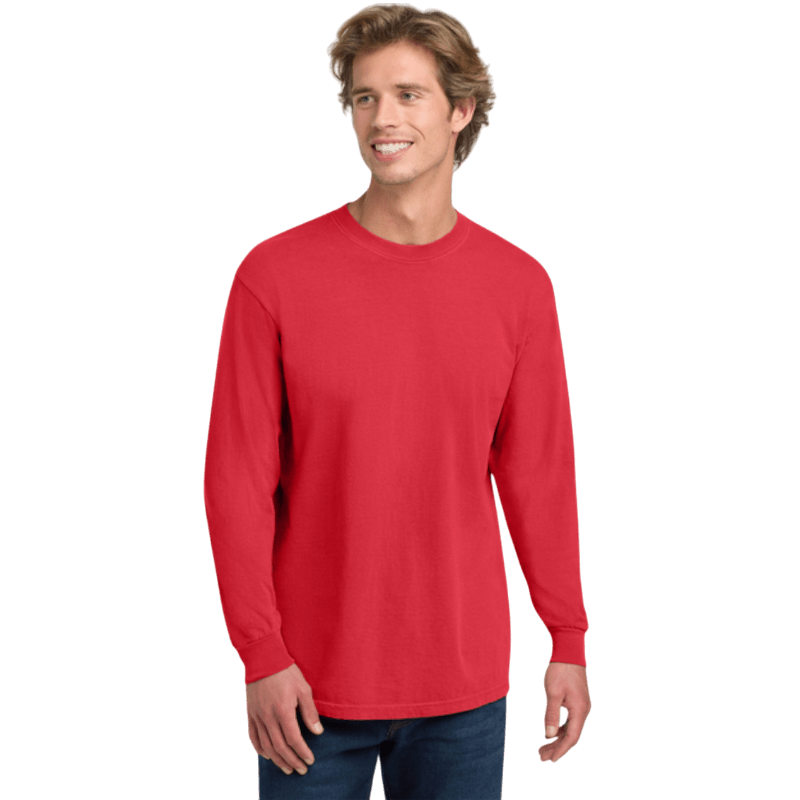 Comfort Colors ® Heavyweight Ring Spun Long Sleeve Tee - Long - Sleeved T-Shirts - SwagWear