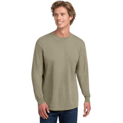 Comfort Colors ® Heavyweight Ring Spun Long Sleeve Tee - Long - Sleeved T-Shirts - SwagWear