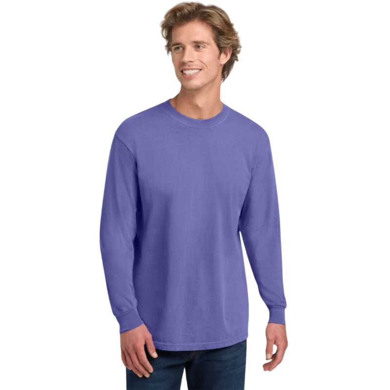 Comfort Colors ® Heavyweight Ring Spun Long Sleeve Tee - Long - Sleeved T-Shirts - SwagWear