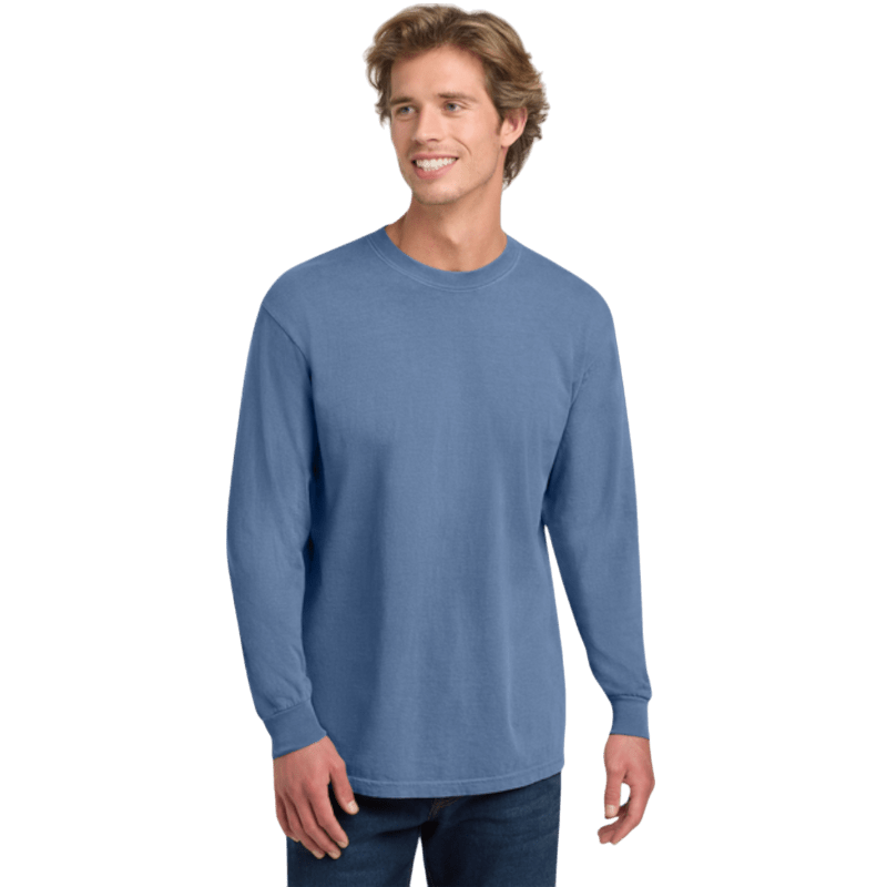 Comfort Colors ® Heavyweight Ring Spun Long Sleeve Tee - Long - Sleeved T-Shirts - SwagWear