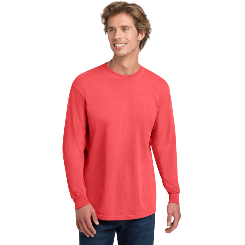 Comfort Colors ® Heavyweight Ring Spun Long Sleeve Tee - Long - Sleeved T-Shirts - SwagWear