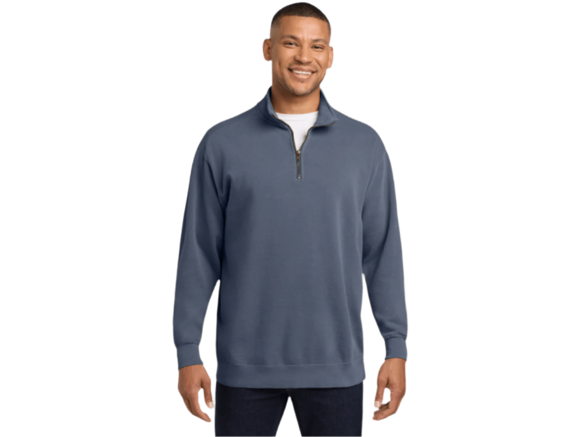Comfort Colors ® Ring Spun 1/4 - Zip Sweatshirt - Pullovers - SwagWear