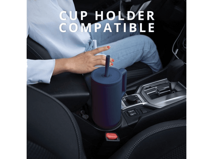 Commuter 40oz Tumbler - Navy Blue - Tumblers w/Straws - SwagWear