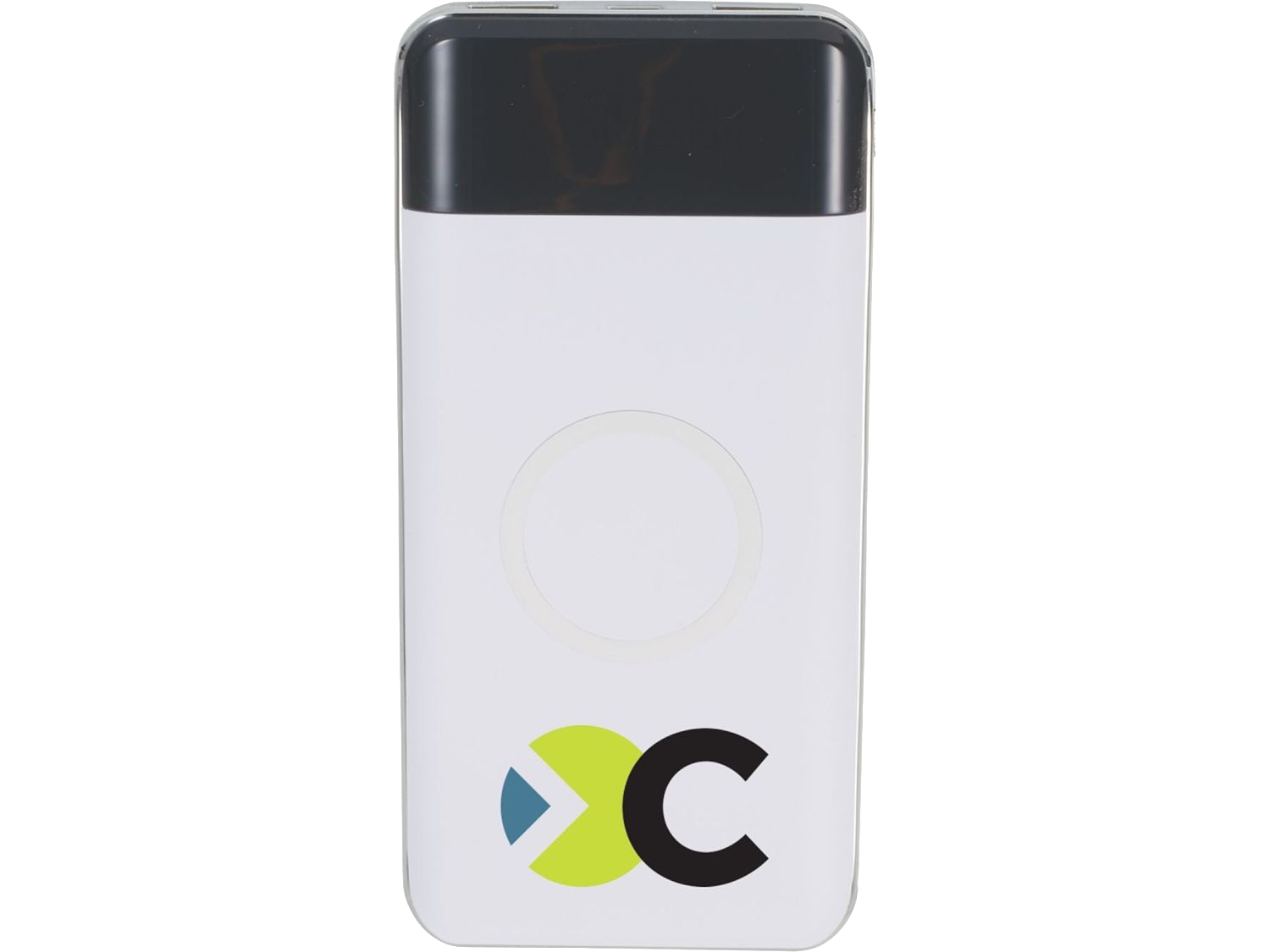 Constant 10000 mAh Wireless Power Bank w/Display - White - Wireless Power Banks