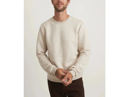 Marine Layer Men's Corbet Quilted Crewneck