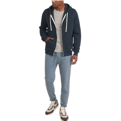 Marine Layer Men's Corbet Quilted Full Zip Hoodie