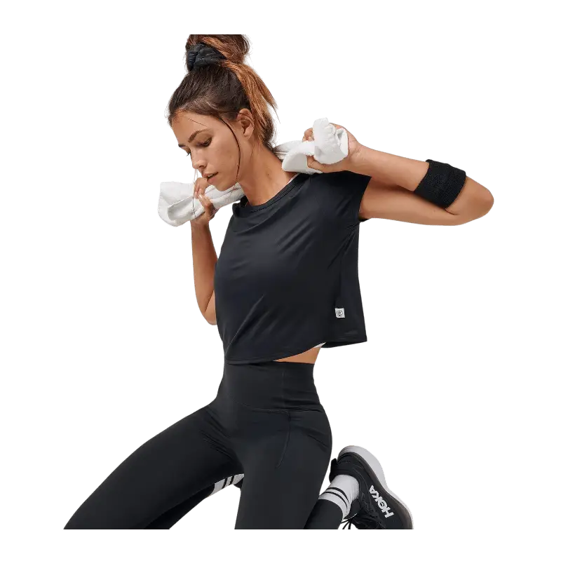 CORE TECH CROP TEE - Tank Tops - SwagWear