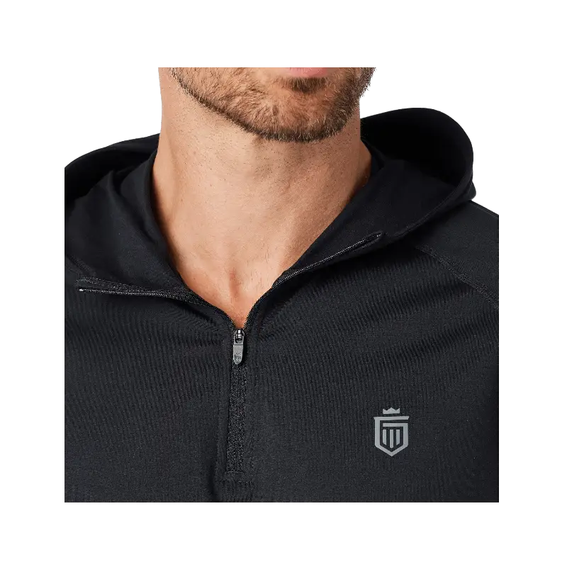Core Tech Quarter Zip Hood - Hoodies - SwagWear
