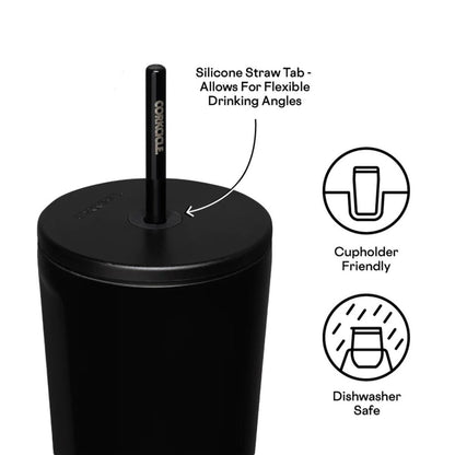 CORKCICLE® Cold Cup - 24 Oz. - Tumblers w/Straws - SwagWear