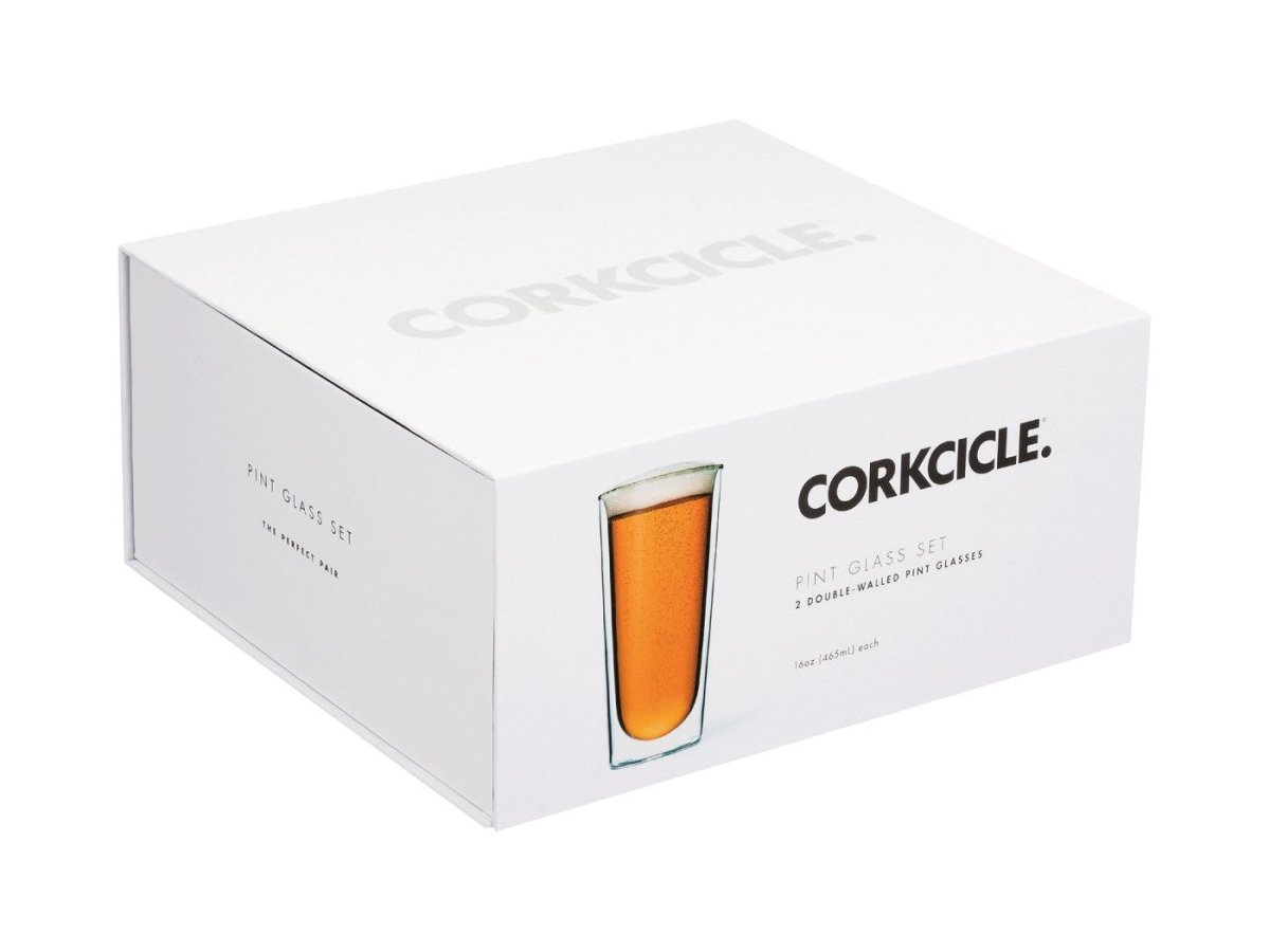 CORKCICLE® Pint Glass Set (2) - Drinkware Sets - SwagWear