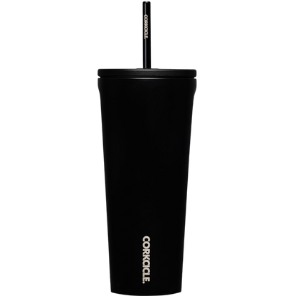 CORKCICLE® Cold Cup - 24 Oz. - Black Matte / 24oz - Tumblers w/Straws