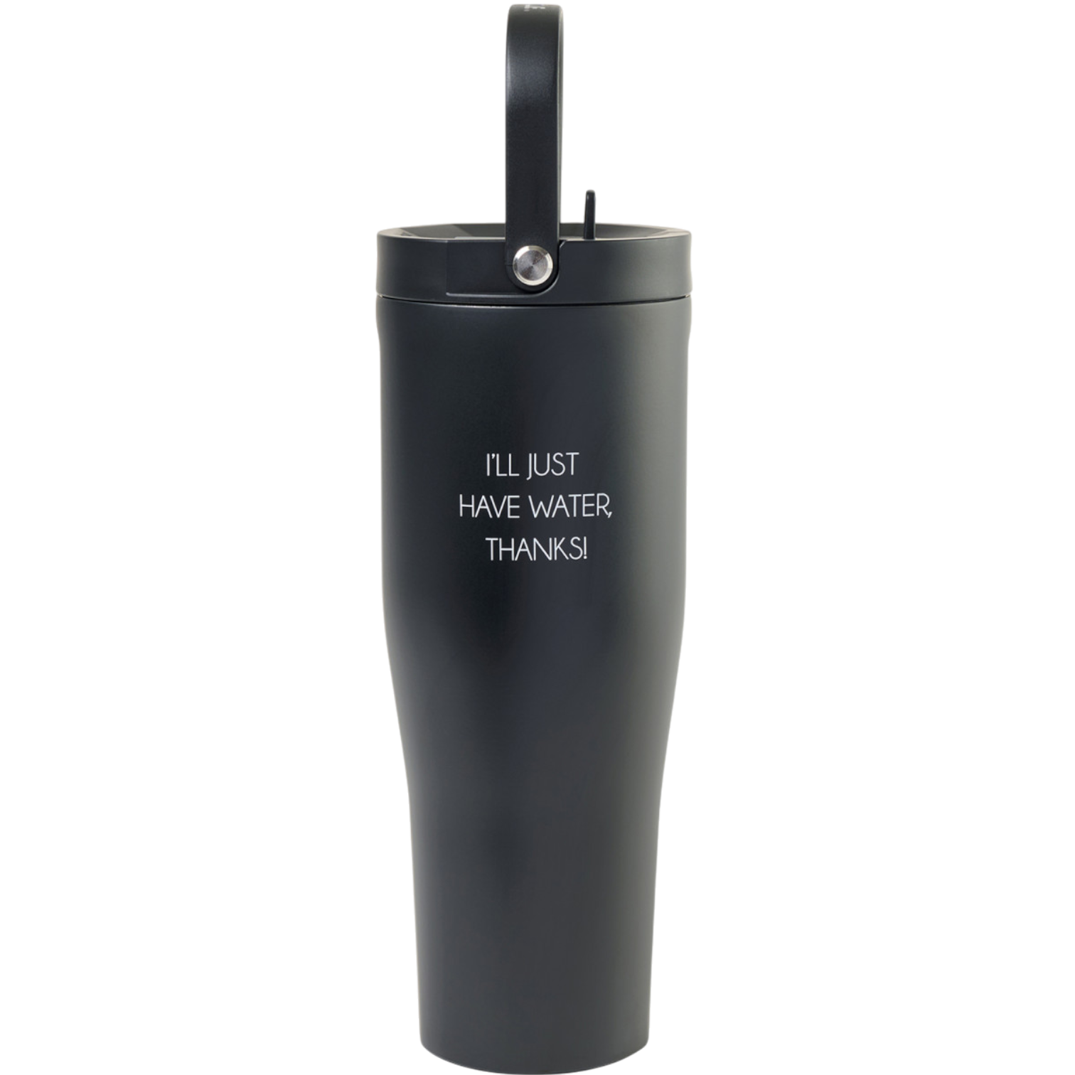 CORKCICLE® Go Cup XL - 30 Oz. - Black Matte - Tumblers w/Straws