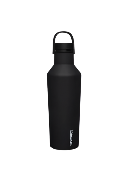 CORKCICLE® Sport Canteen Soft Touch 32 oz - Black Matte / 32oz - Sport Water Bottles