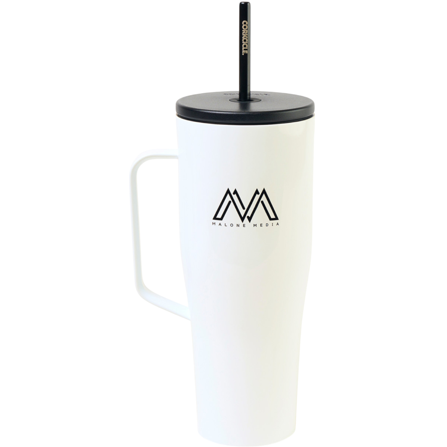 CORKCICLE® XL Cold Cup - 30 Oz. - White / 30oz - Tumblers w/Straws
