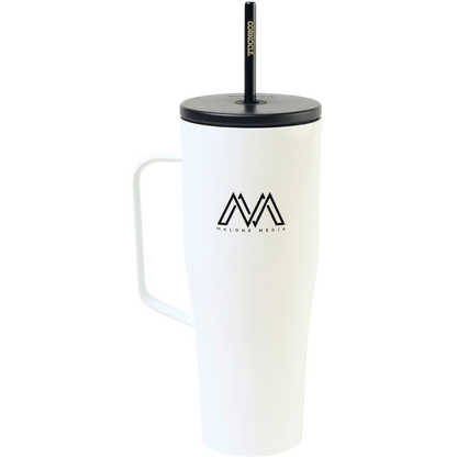 CORKCICLE® XL Cold Cup - 30 Oz. - White / 30oz - Tumblers w/Straws