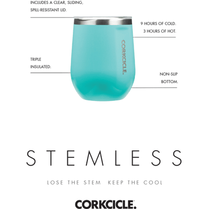 CORKCICLE® Stemless Wine Cup - 12 Oz. - Wine Tumblers - SwagWear