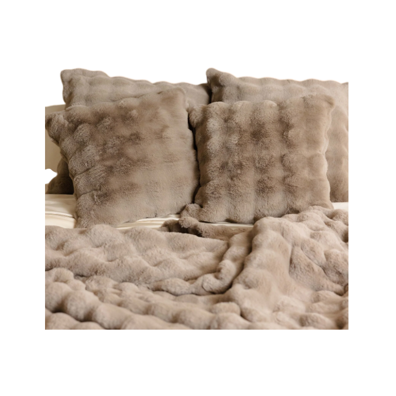 Cozy Earth Bubble Cuddle Blanket - Oversize Throw - Blankets