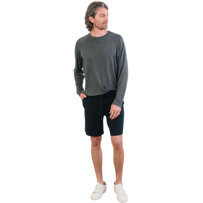 Cozy Earth Men’s Bamboo Stretch-Knit Long Sleeve - T-Shirts