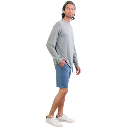 Cozy Earth Men’s Bamboo Stretch-Knit Long Sleeve - T-Shirts