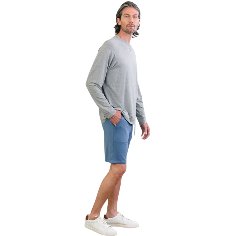 Cozy Earth Men’s Bamboo Stretch-Knit Long Sleeve - T-Shirts