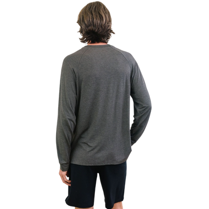 Cozy Earth Men’s Bamboo Stretch-Knit Long Sleeve - T-Shirts