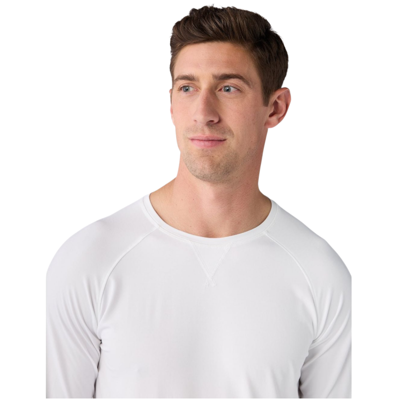 Cozy Earth Men’s Bamboo Stretch-Knit Long Sleeve - T-Shirts