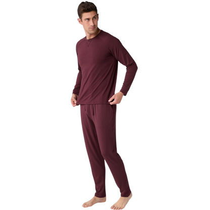 Cozy Earth Men’s Bamboo Stretch-Knit Long Sleeve - T-Shirts