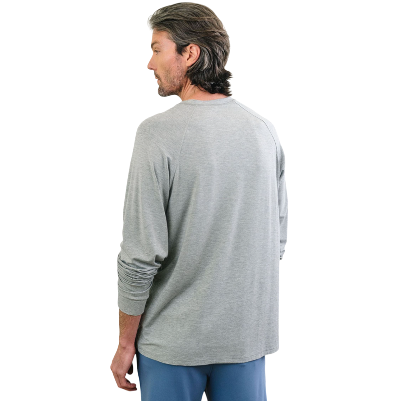 Cozy Earth Men’s Bamboo Stretch-Knit Long Sleeve - T-Shirts