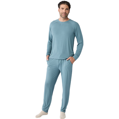 Cozy Earth Men’s Bamboo Stretch-Knit Long Sleeve - T-Shirts