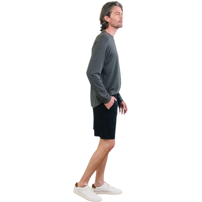 Cozy Earth Men’s Bamboo Stretch-Knit Long Sleeve - T-Shirts