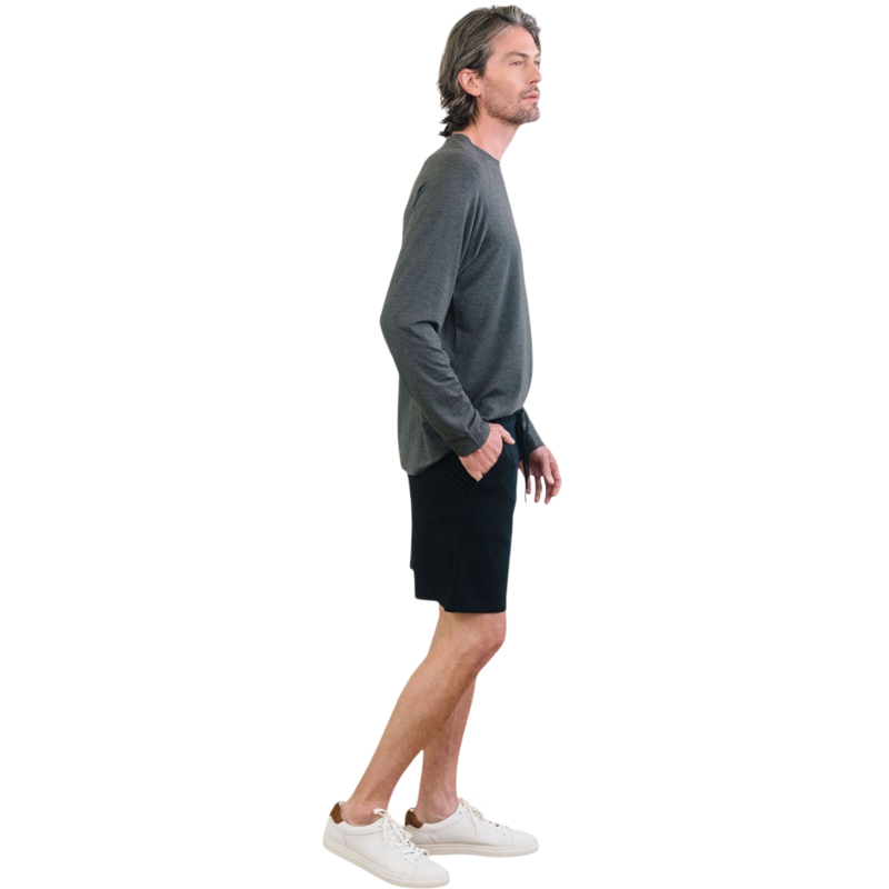 Cozy Earth Men’s Bamboo Stretch-Knit Long Sleeve - T-Shirts