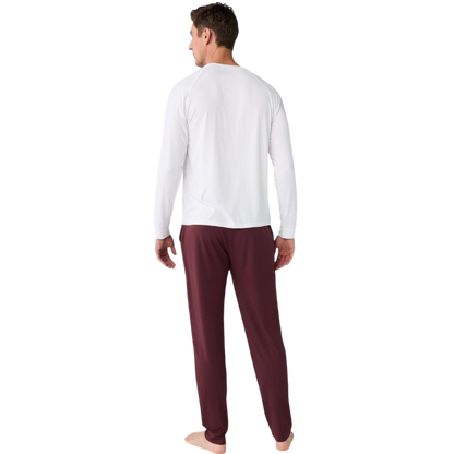 Cozy Earth Men’s Bamboo Stretch-Knit Long Sleeve - T-Shirts