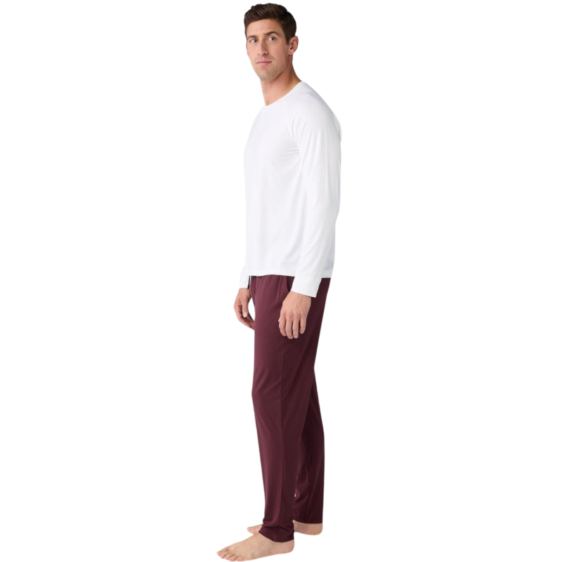 Cozy Earth Men’s Bamboo Stretch-Knit Long Sleeve - T-Shirts