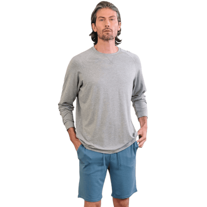 Cozy Earth Men's Bamboo Stretch-Knit Long Sleeve - T-Shirts - SwagWear