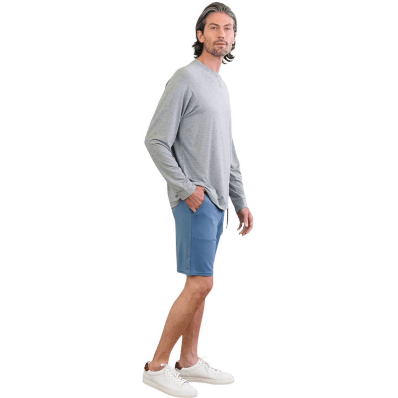 Cozy Earth Men's Bamboo Stretch-Knit Long Sleeve - T-Shirts - SwagWear