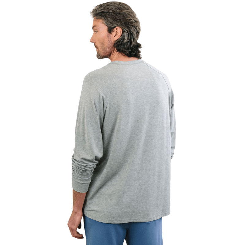 Cozy Earth Men's Bamboo Stretch-Knit Long Sleeve - T-Shirts - SwagWear